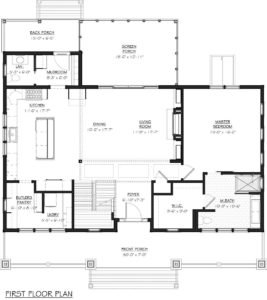 1st floor plan